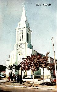 SAINT-CLOUD - L'EGLISE - 1951
